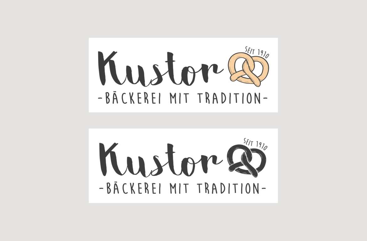 Logoabbildung Kustor in 2c und 1c